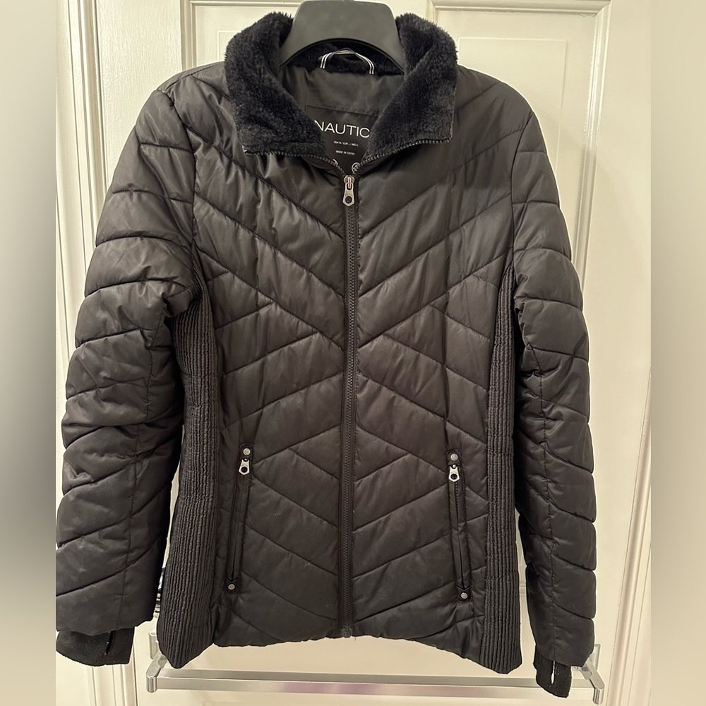 Black Puffer Coat